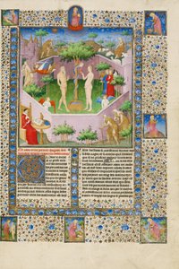 La storia di Adamo ed Eva da Boucicaut Master
